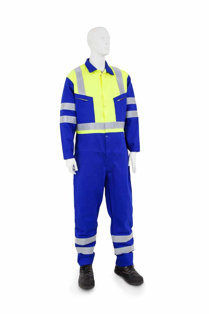 Yellow and blue hi vis clearance
