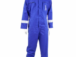 Royal Blue Polycotton Hi Vis EPD Pocket Overall