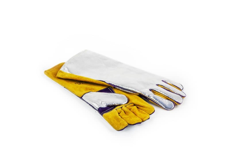 Aluminised Cow Grain Gauntlet P3828 - Image 2