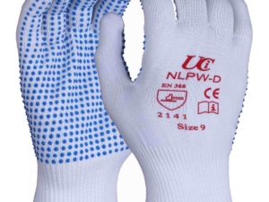 NLPW-D White Dotted Gloves