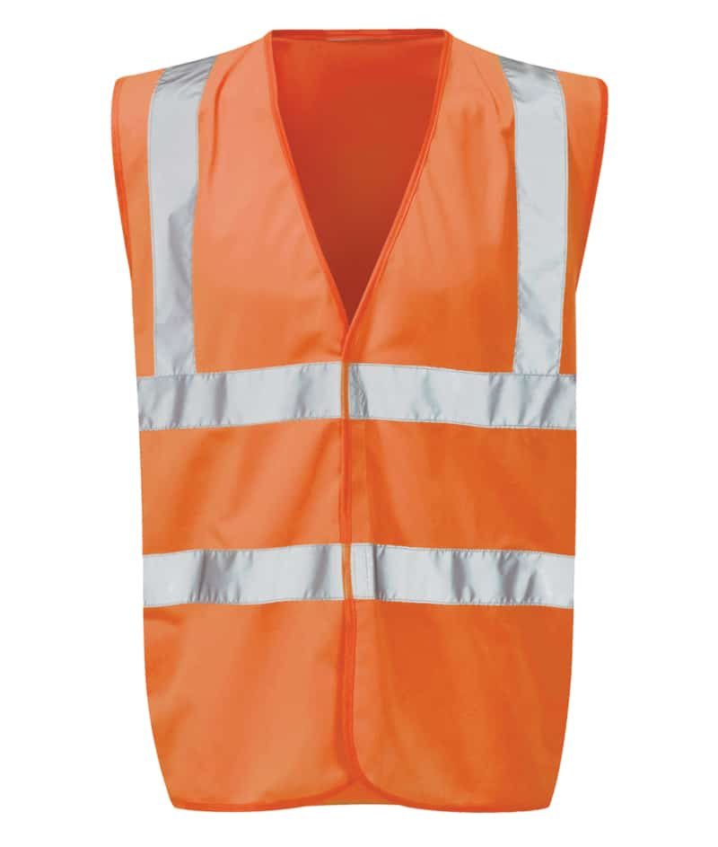 Hi Vis Standard Class 2 Waistcoat - Image 2