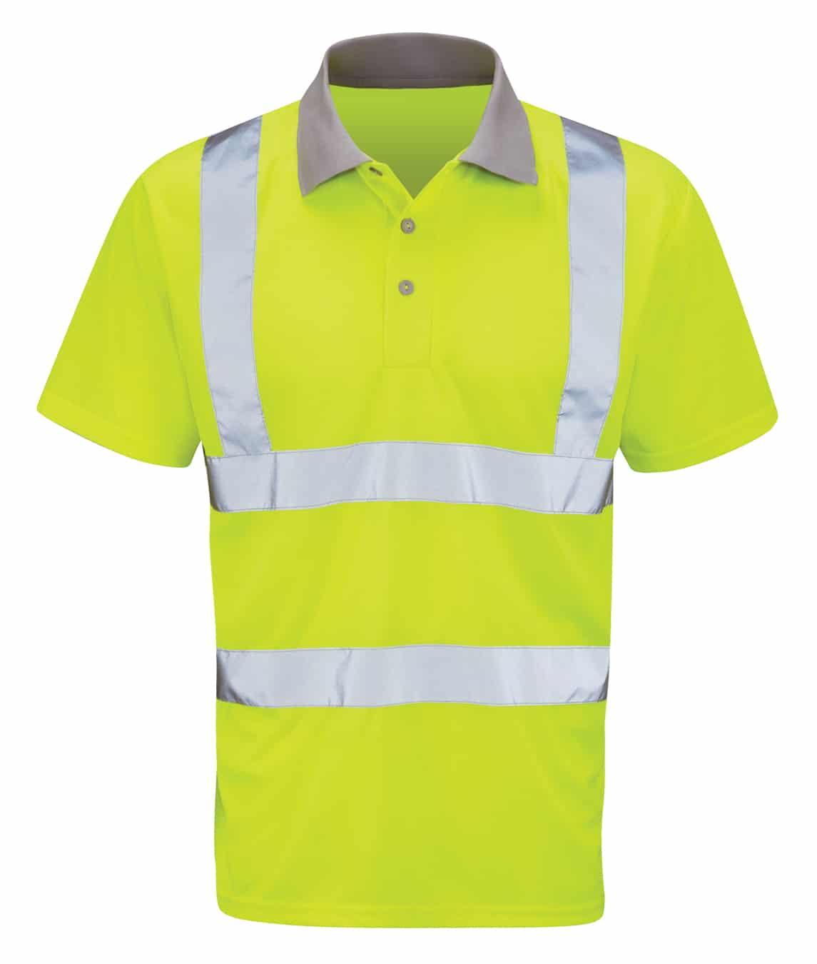 Hi Vis Short Sleeve Polo Shirt Yellow | Provincial Safety