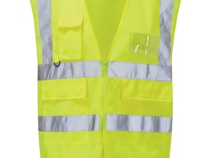 Hi Vis Executive Class 2 Waistcoat Yellow
