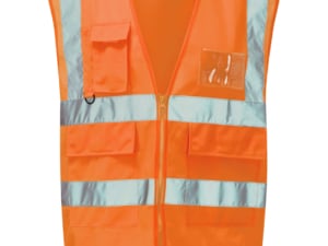 Hi Vis Executive Class 2 Waistcoat Orange