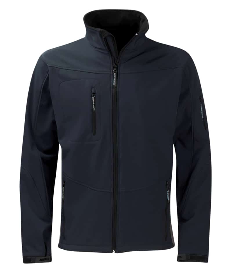 Soft Shell Executive 3 Layer Jacket Black or Navy - Image 2