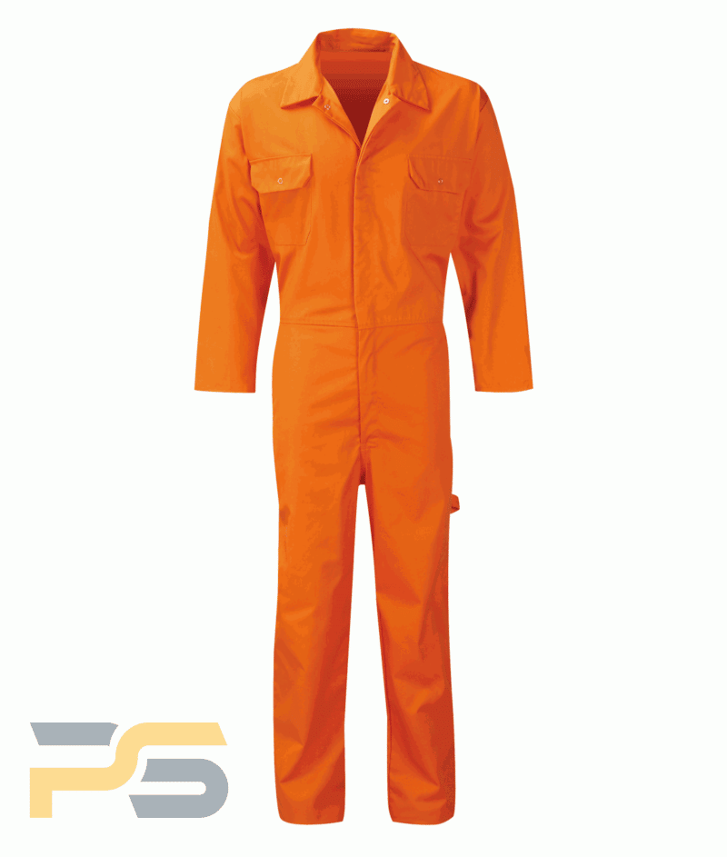 Polycotton Coverall Stud Front -various colours