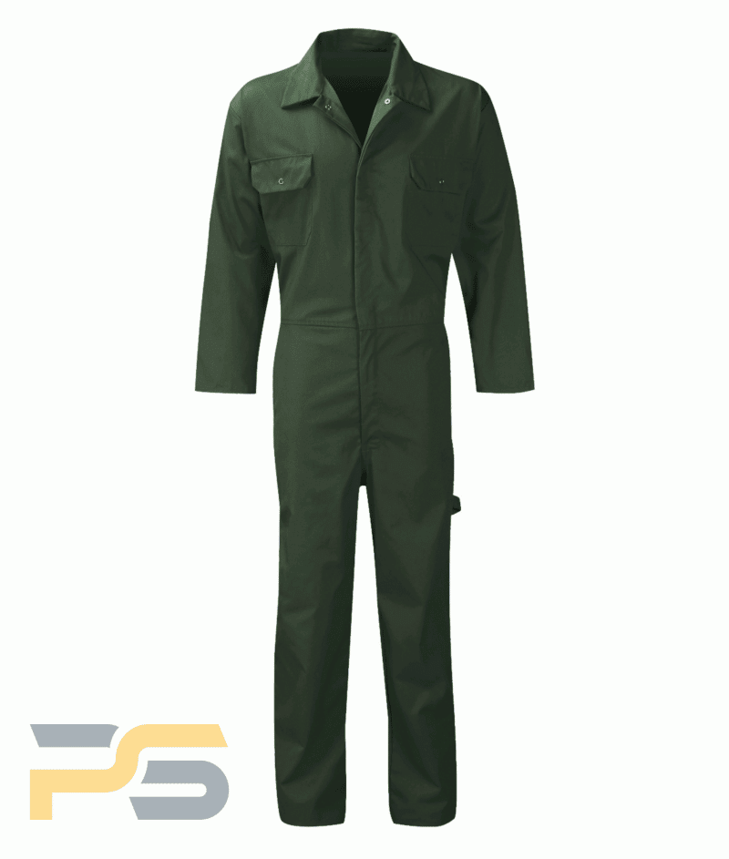 Polycotton Coverall Stud Front -various colours - Image 5