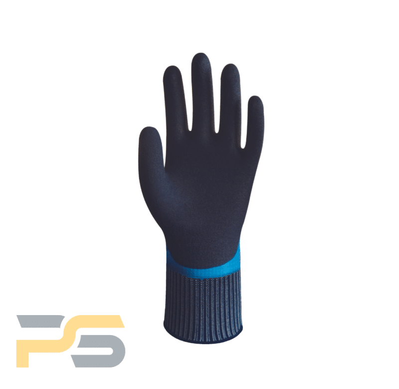 Wondergrip WG-318 Aqua Fully Coated latex Glove - Image 3