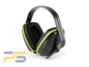 Ear Defenders Metal Fee Green/Black 20.5 SNR