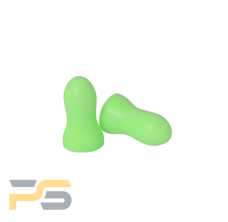 37 SNR Green PU Earplugs - Box of 200