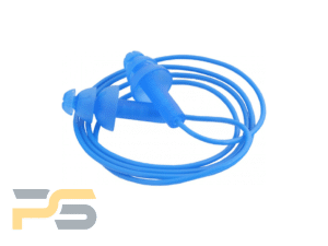 Corded and detectable 30 SNR Earplugs - 100 pairs