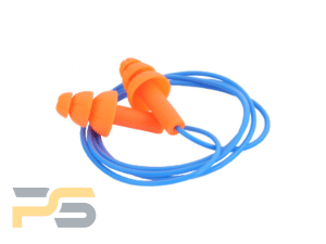 Earplug corded Re-usable TPR with high SNR 30 box 100 pairs