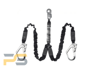 EL2 Elasticated Fall Arrest Lanyard - Twin Leg