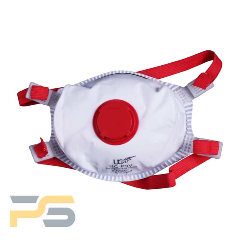 Cupped Disposable FFP3 Mask Valved Box 10 UC-P3V