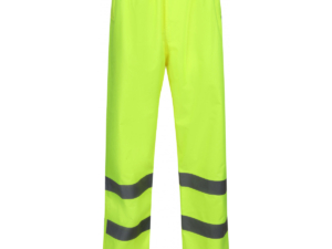 Orange Waterproof Hi Vis Over Trousers Breathable RIS-3279