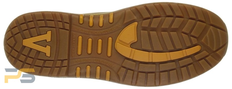 V12 Puma, Nubuck Derby Safety Boot - Honey -UK Size 6 - Image 6