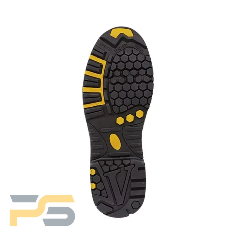 V12 VS600 Slam Safety Trainer Composite Toe Caps Steel Midsole Leather Black - Size 6 - Image 2